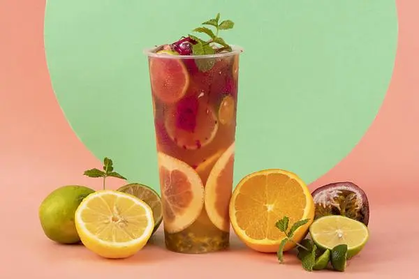 蜜雪冰城鲜果汁