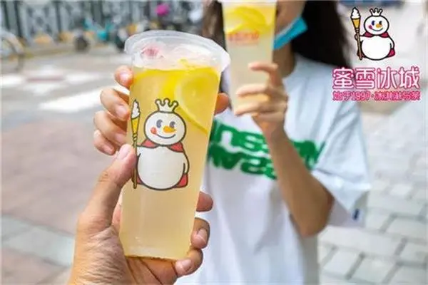 蜜雪冰城产品图片