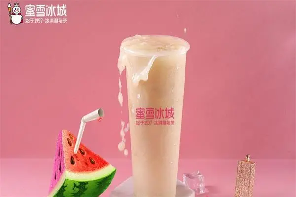 蜜雪冰城网红产品