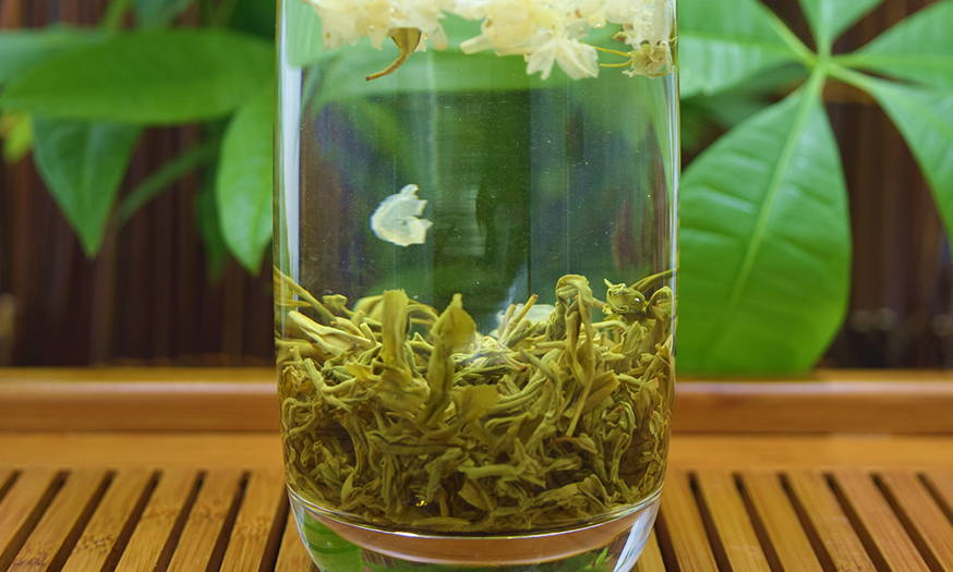 毛峰茉莉泡制流程(奶茶茶底制作)